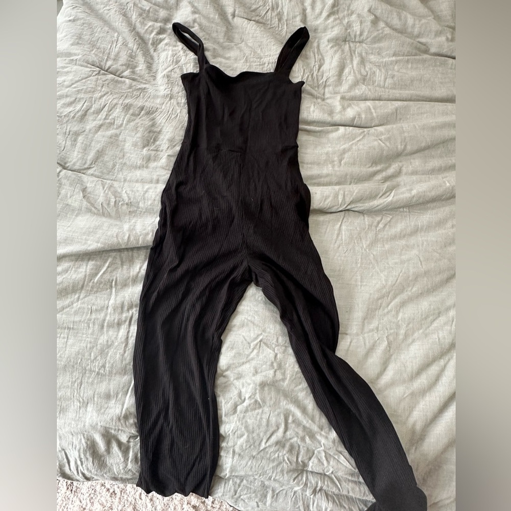 Reformation jeans jumpsuit. Black. Never worn